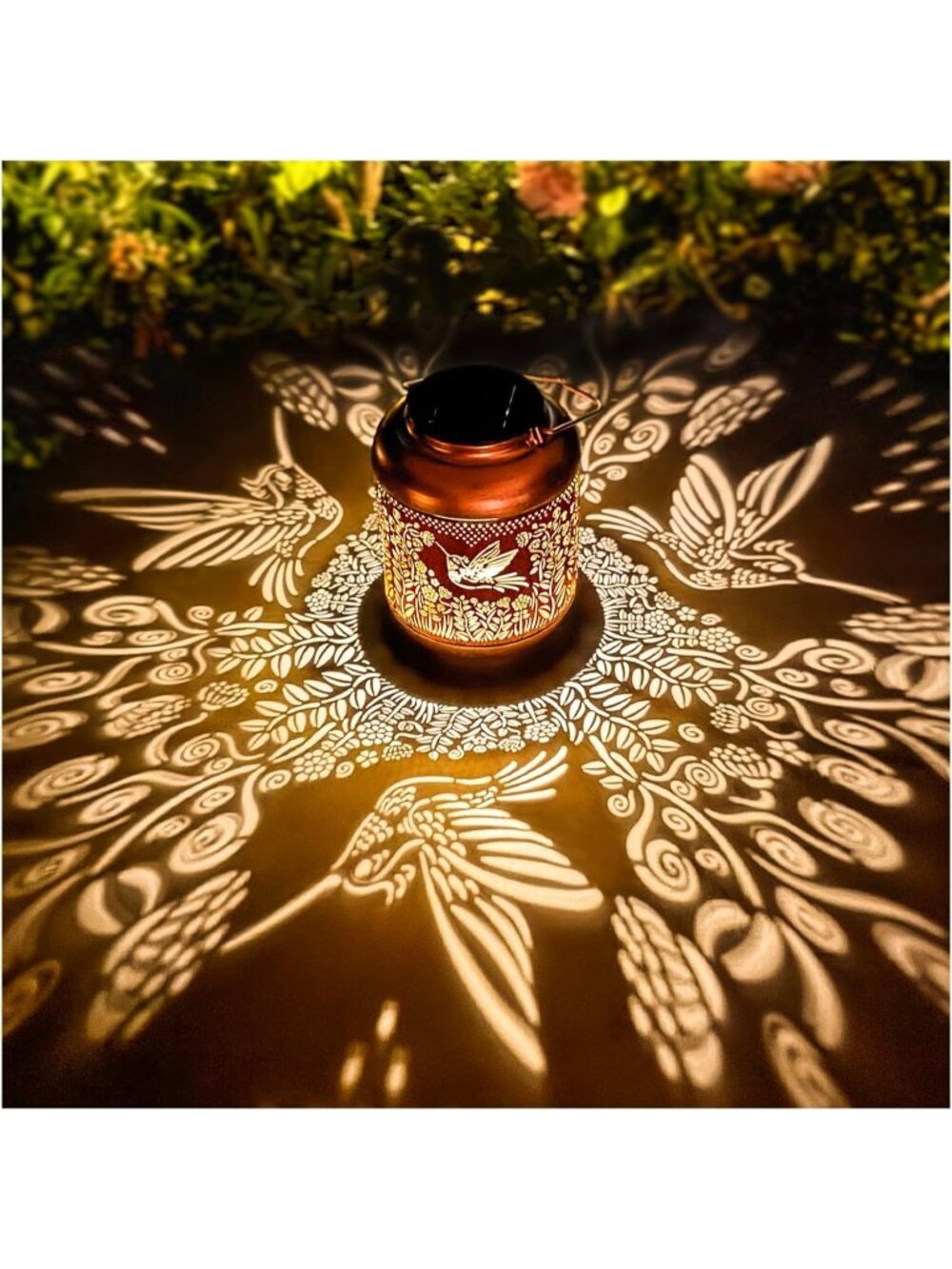 New Hummingbird Solar Lanterns Outdoor Waterproof Hanging Solar Lights